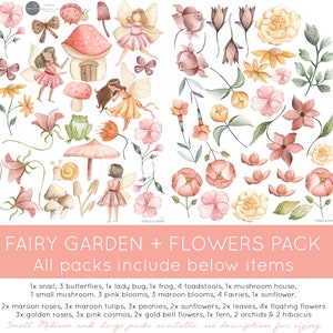 Fairy Wall Stickers, Fairy Garden Wall Decals, Fairy Wall Decal - Fable ...