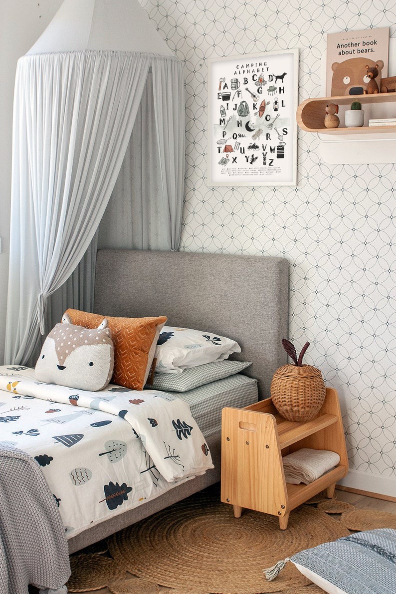 Camping Nursery Camping Nursery Decor Camping Print Camping Etsy