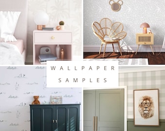 Wallpaper Samples | Removable Fabric Wallpaper