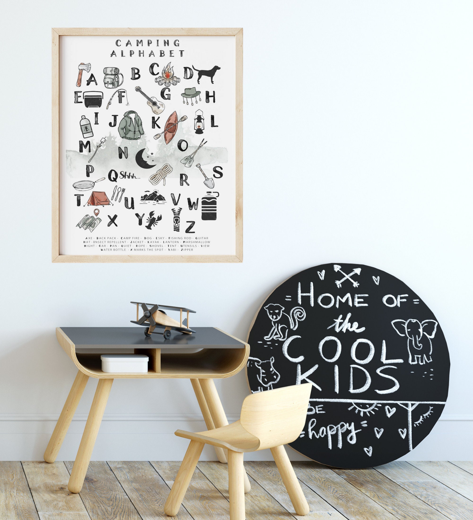 Camping Nursery Camping Nursery Decor Camping Print Camping Etsy