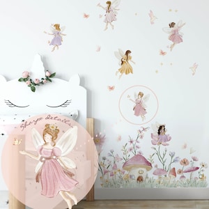 Enchanted Fairy Wall Stickers - Small Set - Etsy