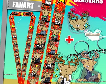 LOUIS Lanyard with Pin BEASTARS
