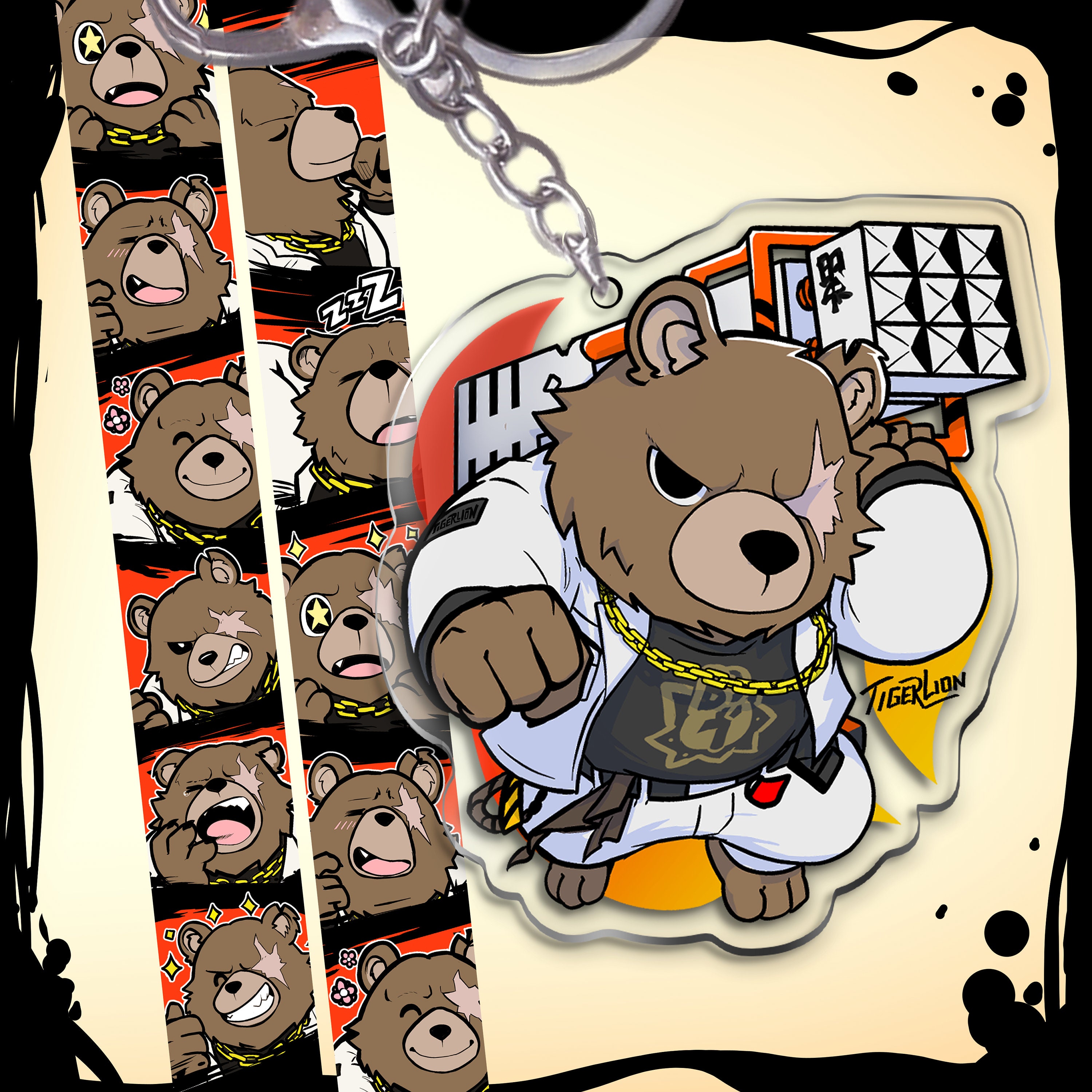 ZZ0 Bn Keychain and Lanyard - Etsy