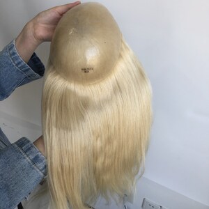 Thin skin wigs human hair top