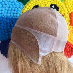Custom Human Hair Medical Wig: Silicone Lace Front Alopecia Wig