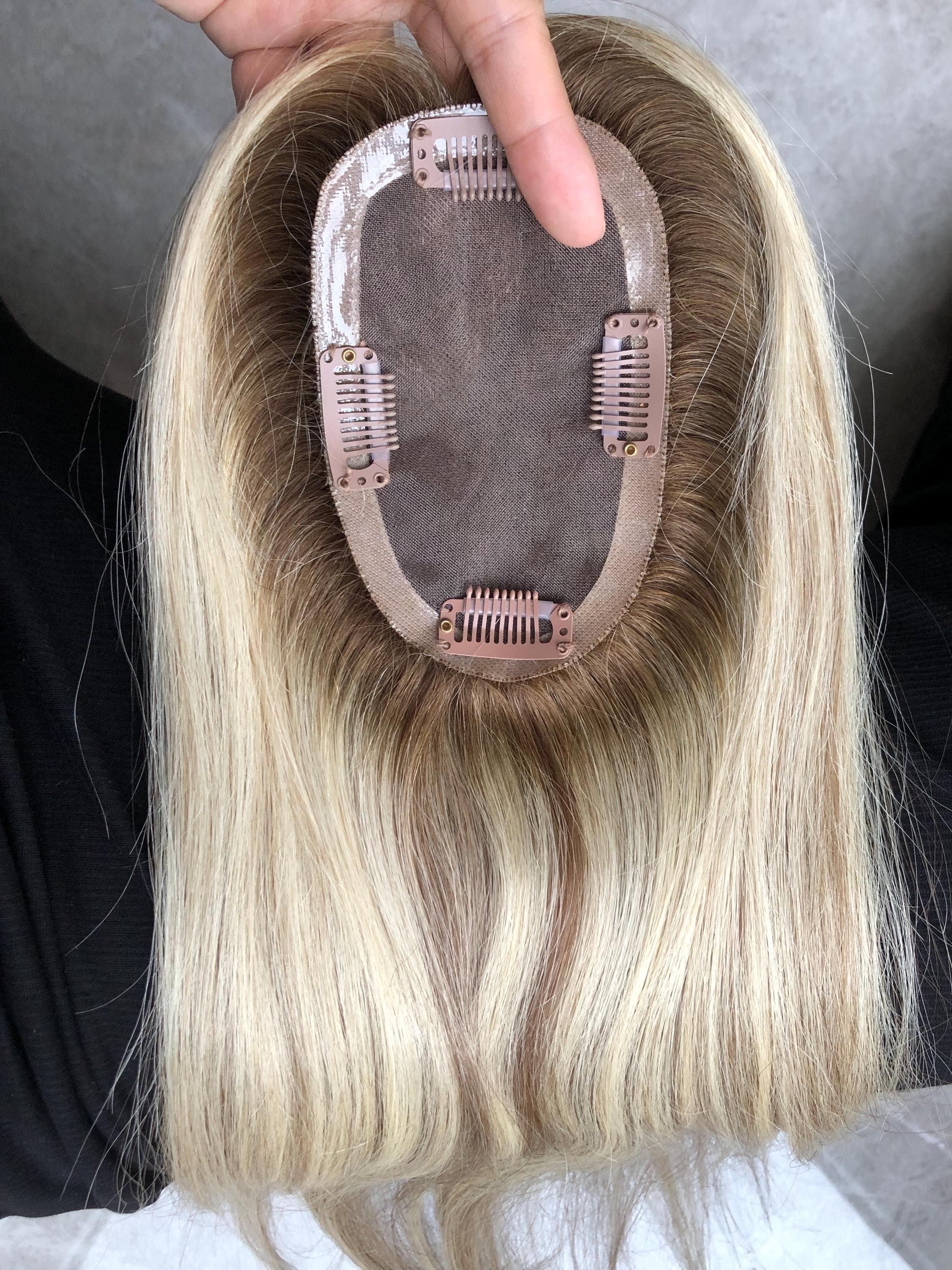 Synthetic Hair Topper Clip In 18\