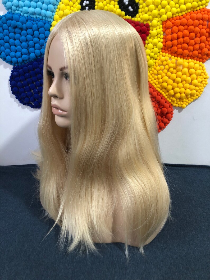 7x8 Blonde Luxury European Hair Topper 1620 613 Etsy