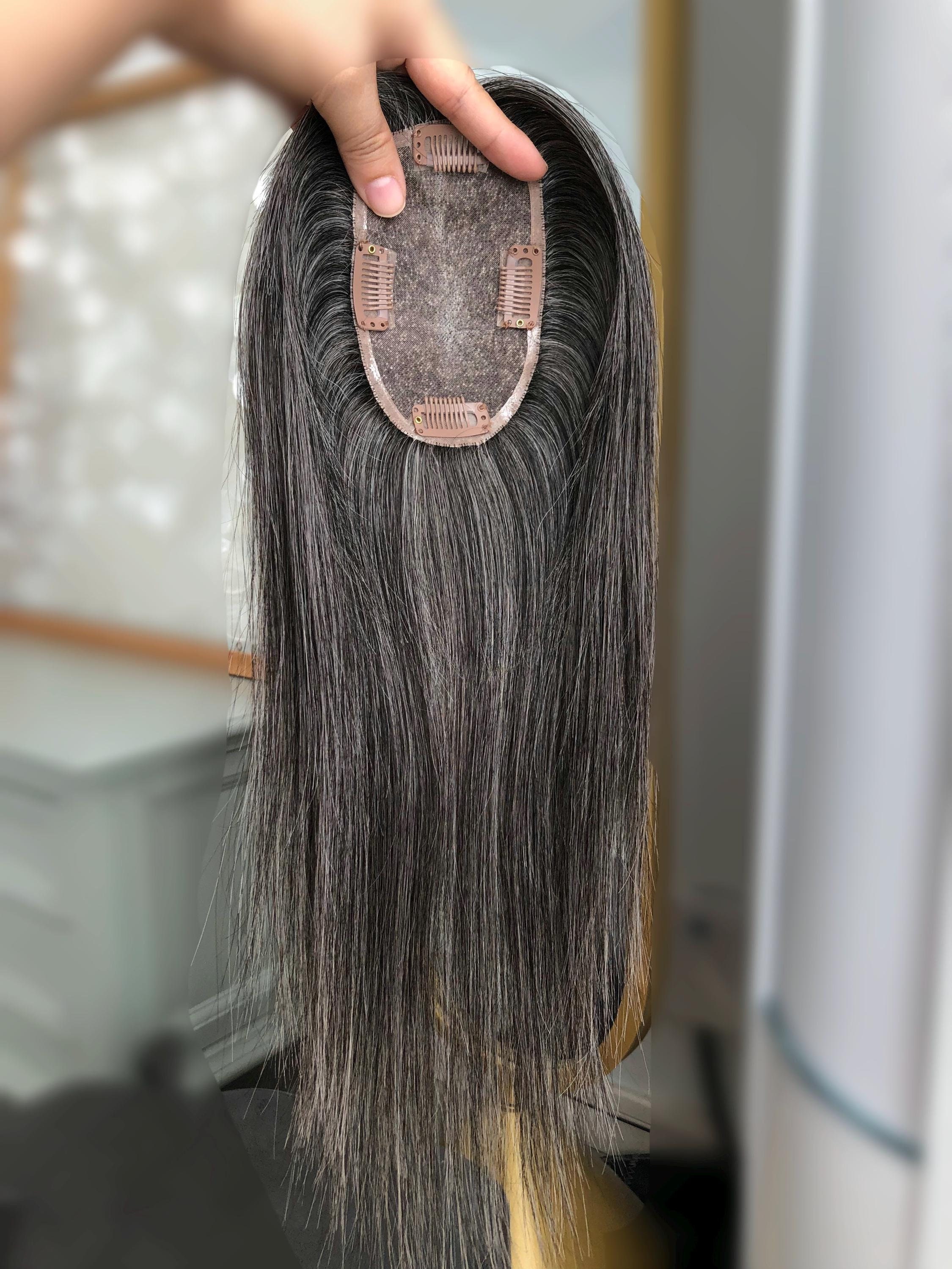 Human Hair Topper 16 In - Etsy