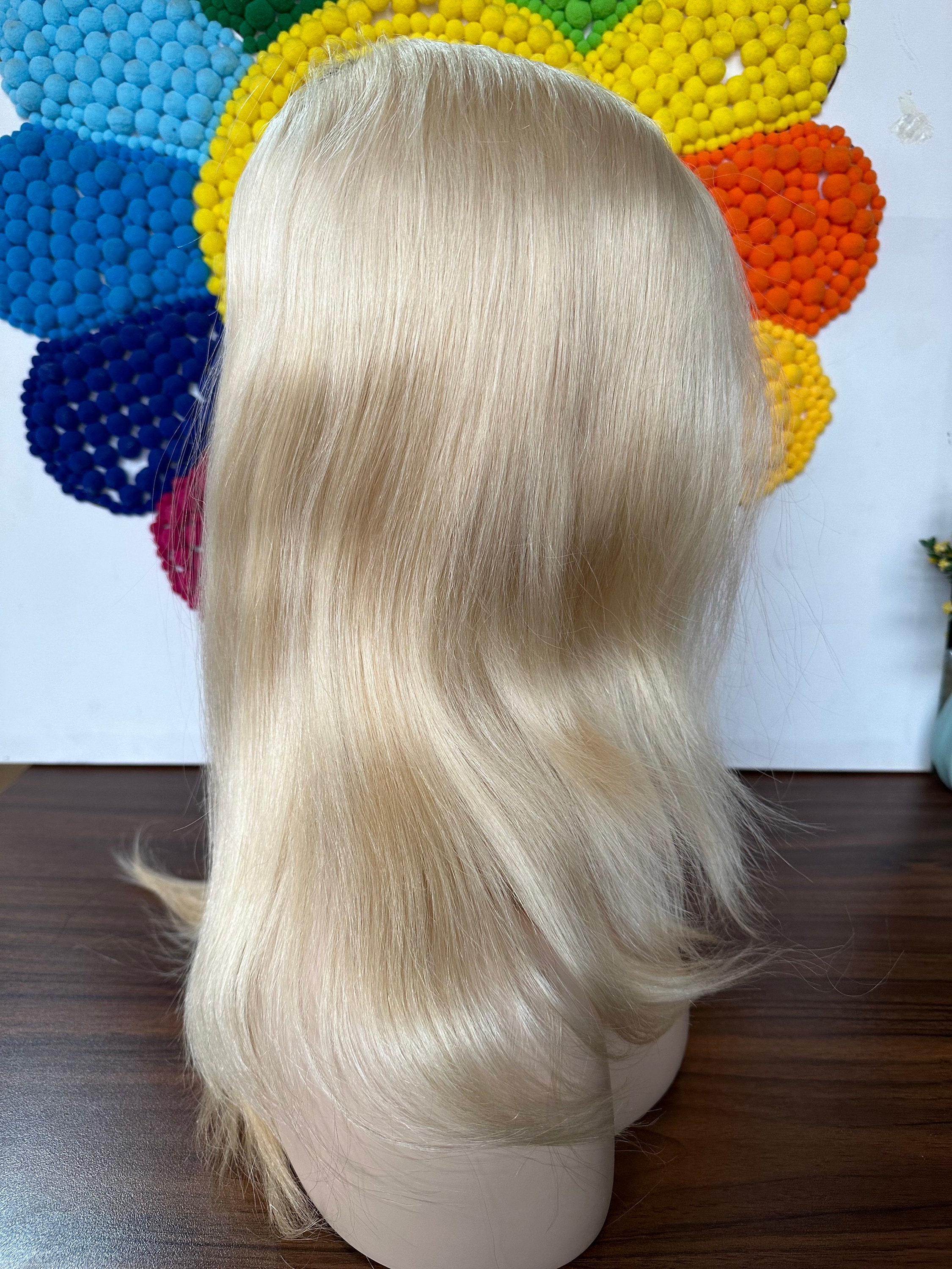 Long blonde Wig 6X6freepart Hairloss Alopecia 2020 18 main image 3