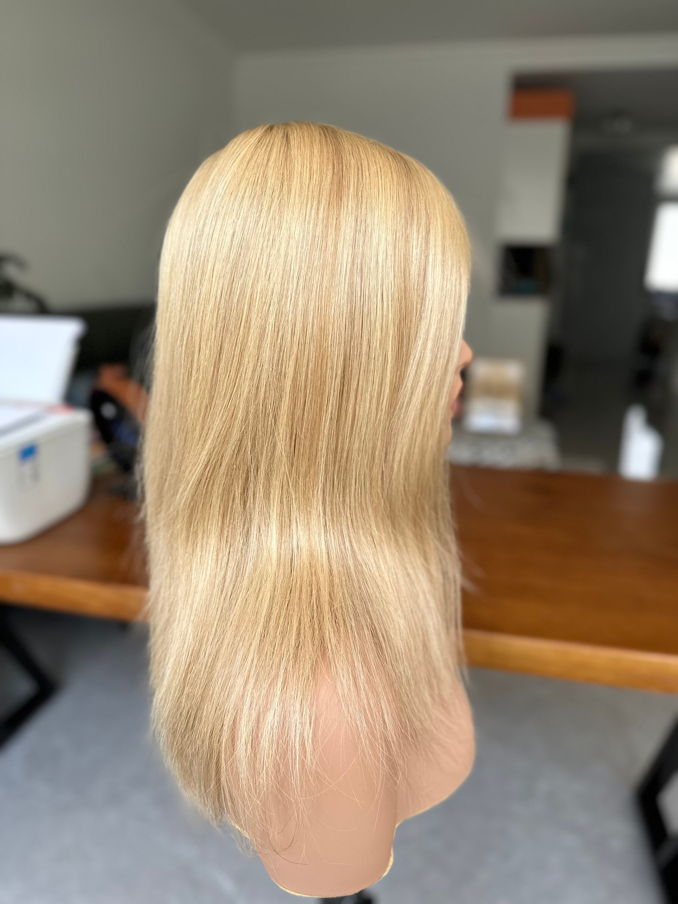 Long blonde Wig 6X6freepart Hairloss Alopecia 2020 18 main image 2