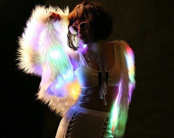 led rave vest