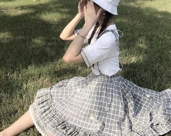 flannel skirt 4xl