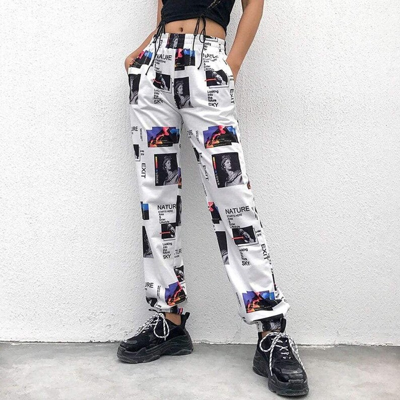 all over print sweatpants