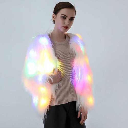 led rave jacket