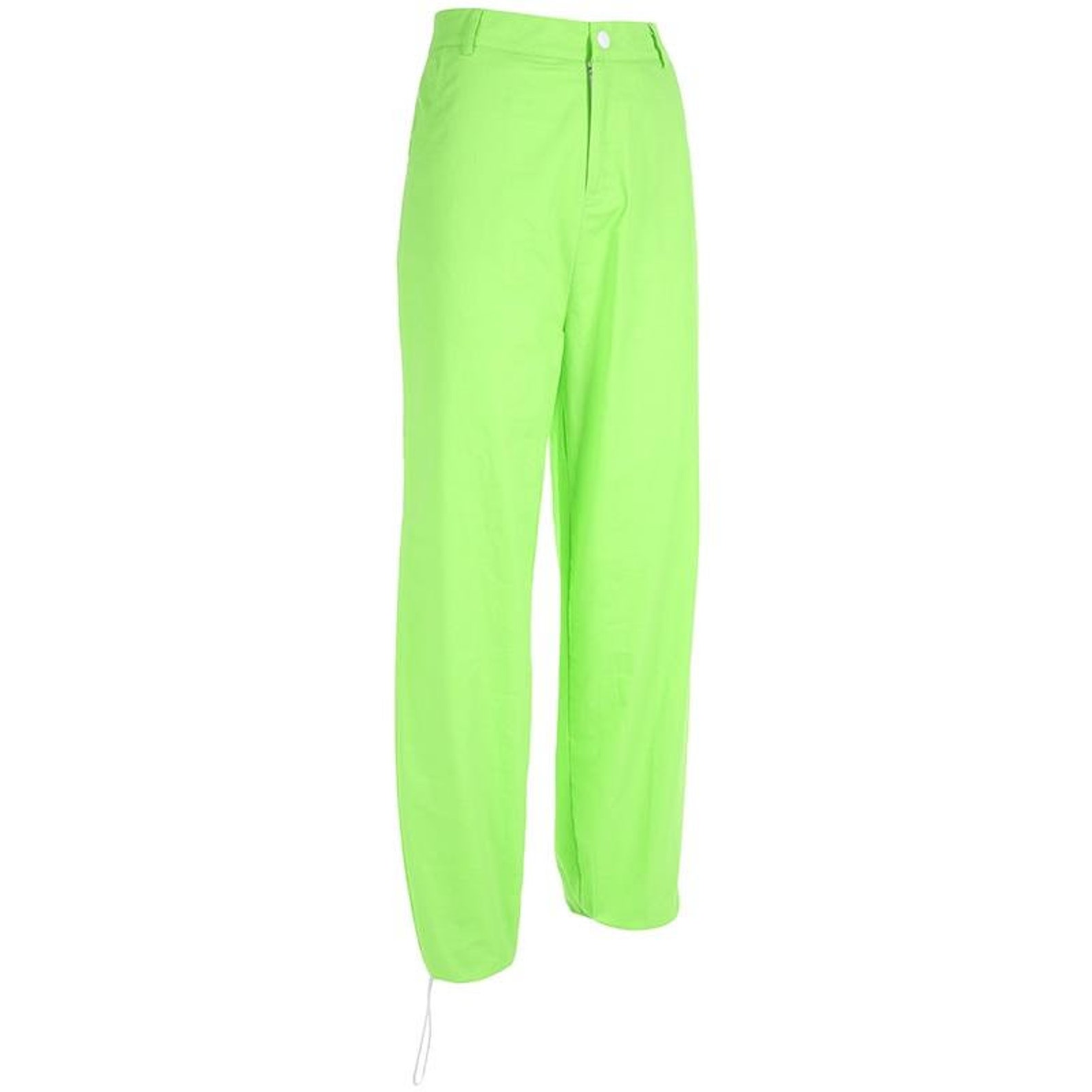 Neon Green Pants Fluorescent Lime Green Trousers Harajuku | Etsy