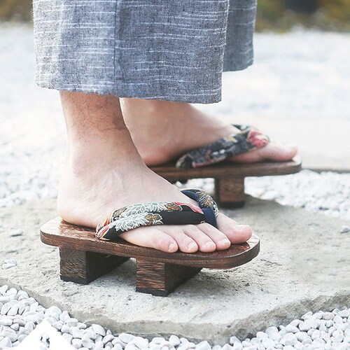 platform flip flops for men