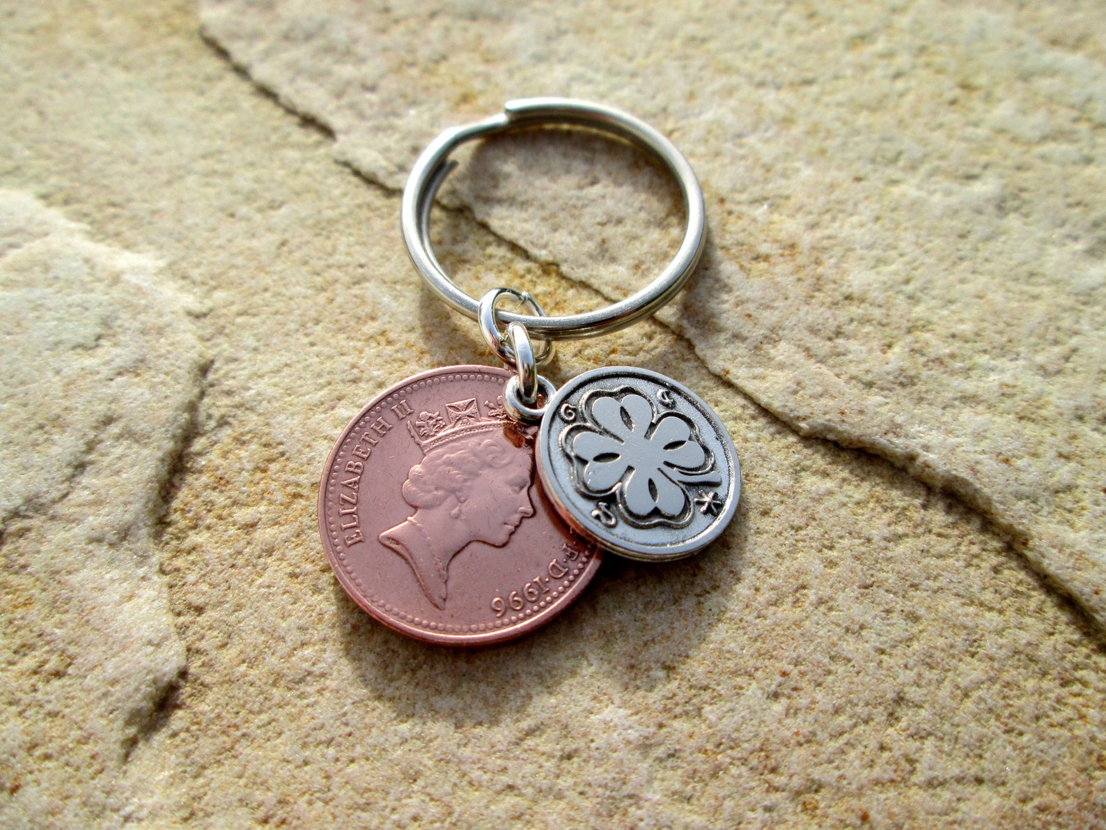 Lucky Penny From 1996 Lucky Penny Keychain Lucky Gift Etsy
