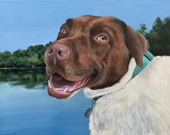 Custom Pet Portrait Acrylic