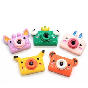 Mini máquina de burbujas de simulación mezclada de resina, cabujón plano, álbum de recortes, accesorios de adornos DIY Kawaii
