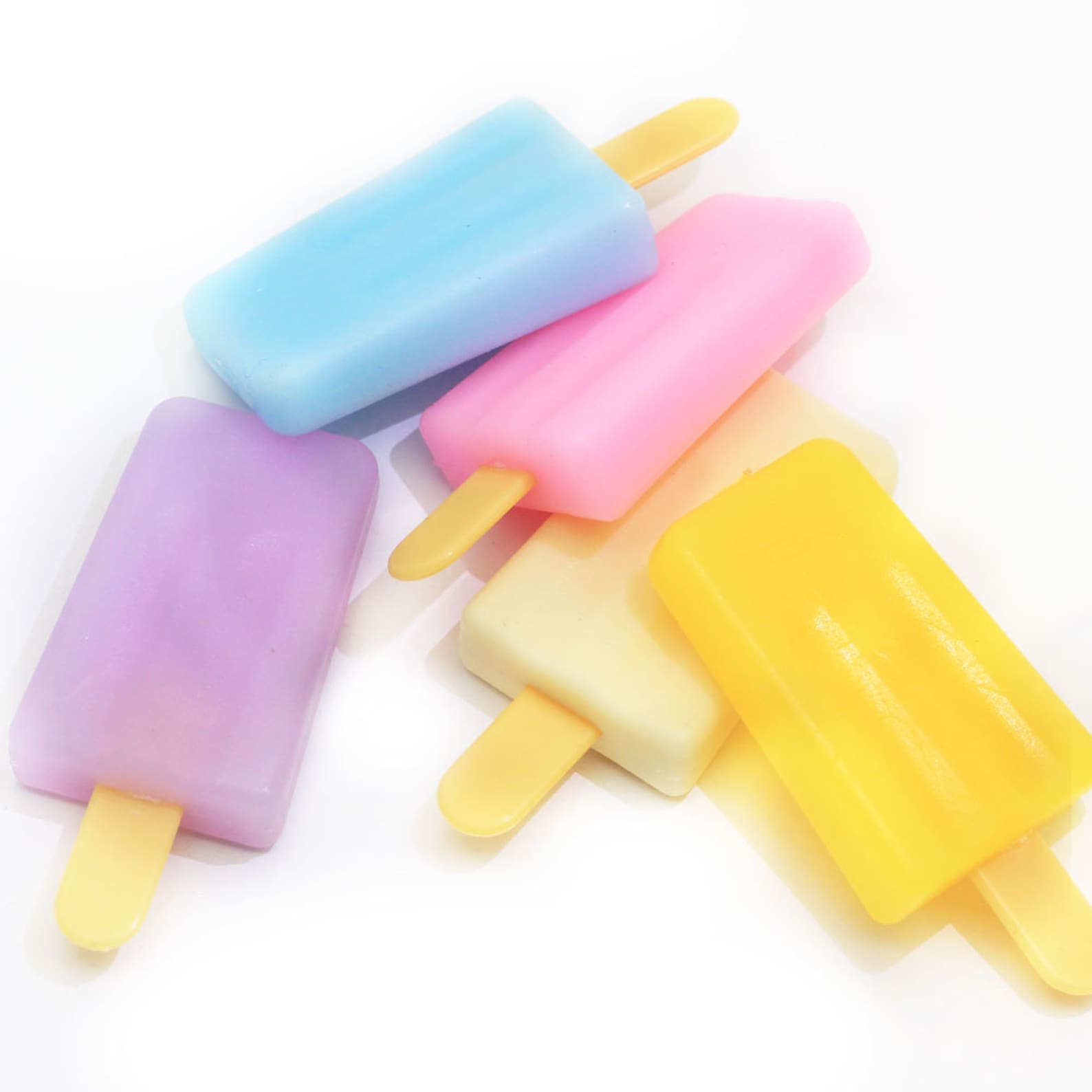 3D Imitation Popsicle Ice Lolly Ice Cream Stick Resin Flat - Etsy