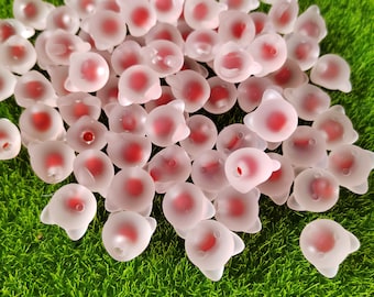 Frosted Cartoon Animal Mouse Head Acrylic Beads Matt Half Holes Loose Spacer Beads for Diy Jewelry Making DIY Crafts Accessories