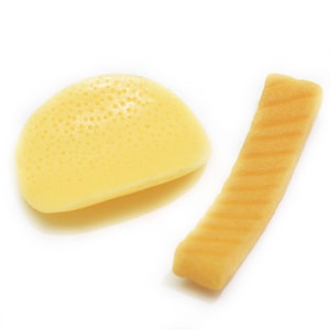 50pcs Resina Simulazione Gamberi Strisce di gamberi Cracker di gamberi Kawaii Cabochons Artigianato Fai da te Decorazioni per matrimoni domestici fai-da-te