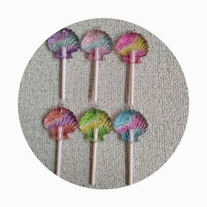 Lollipop Hars Charms Transparante Lollipop Charms Snoep Kralen Hars Plaksteen Hangers met Gat Sleutelhanger Ketting DIY Craft