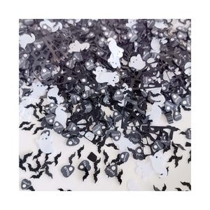 DIY Slime Supplies Black OUIJA Polymer Clay Slime Slices Customized