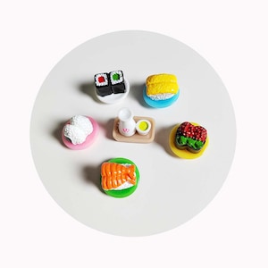 Kawaii Miniatur japanisches Essen Harz Charms Puppe Spielzeug