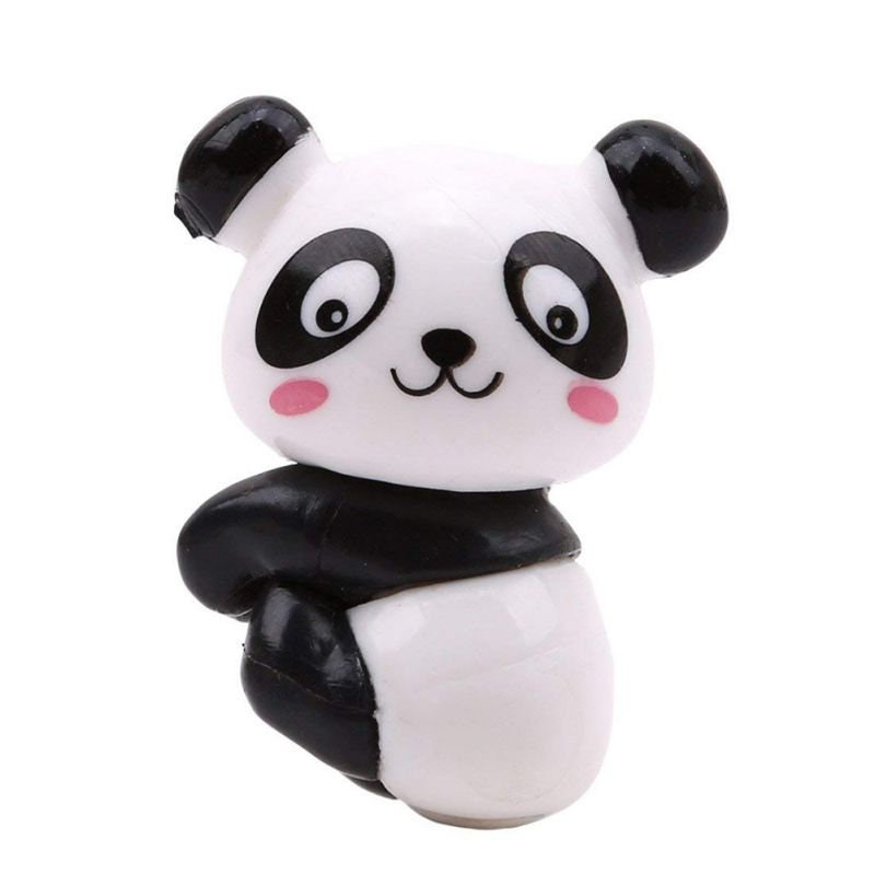 8pcs/lot Cute Panda Figurine Miniature garden Statue charms | Etsy