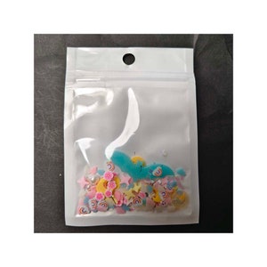 Nuage arc-en-ciel, étoile de lune, mélange de pâte polymère, paillettes de chauve-souris personnalisées