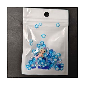 Zeester Polymeer Klei Vissenkom Kraal Hagelslag voor Ambachten Maken DIY Slijm Vullen Shaker Kaarten Accessoires