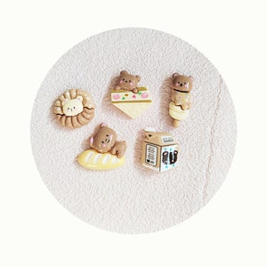 Cartoon Bär Scrapbooking Zubehör Harz Charms