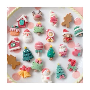 Bricolage bricolage en résine pour breloques de Noël avec glaçage pour enfants