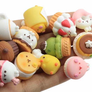 Miniature 3D Donut Cookies Resin Cabochon Simulation Food Art - Etsy