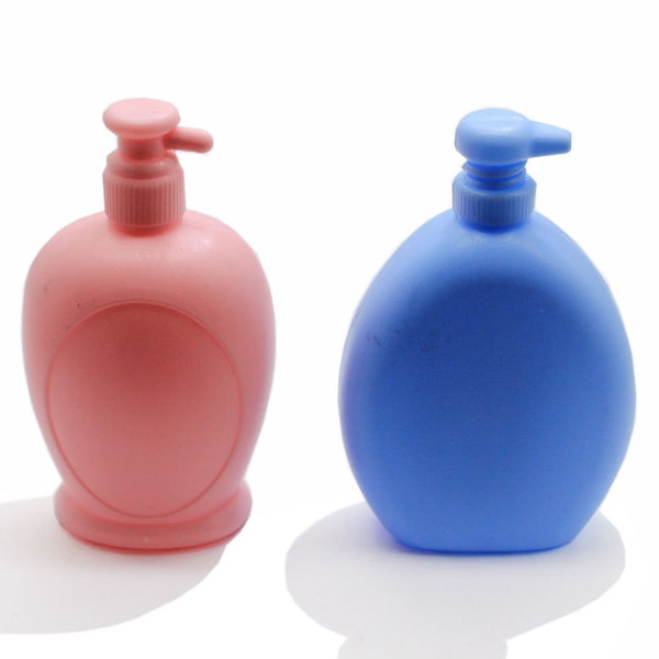 3D Resin Pink Blau Shampoo Flasche Miniatur Kinder Puppenhaus Spielzeug DIY Handwerk Schlüsselanhänger Ornament Machen Schmuck finden