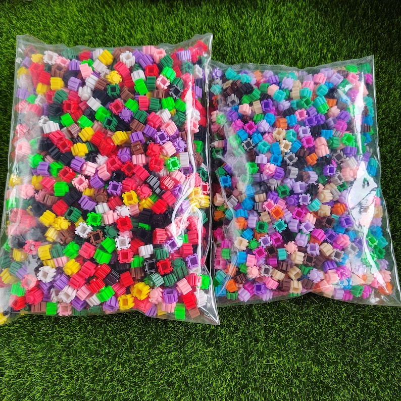 DIY Creative Bricks Bulk Model Figures Educational Kids Toys Building ...