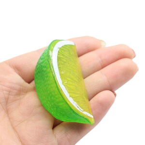 Mini Künstliche Simulation Zitronenscheiben Resin Schaum Fake Kunstfrucht Modell Party Küche Hochzeit Wohndekoration
