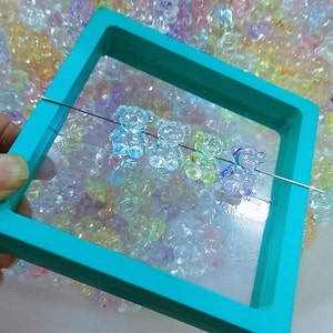 Cute Bear Spacer Beads With Hole Acrylic Beads For Jewelry Making Bracelet Necklace Diy Earring