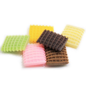 26mm Weihnachten Essen Kekse Miniatur Resin Cabochon Fake Kekse Handy Dekoration Basteln DIY Scrapbooking Zubehör