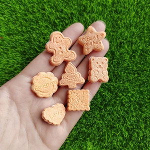Mix Designs Casa delle bambole Accessori in miniatura Resina Sandwich Biscotto Simulazione Cibo Dessert Modello Giocattoli per arredamento casa delle bambole