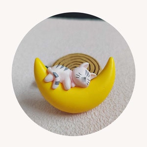 Bonecos de resina de 51 mm, bonecos de lua, pijamas, filhotes, gatinhos, gatos, desenhos animados, bonecos de plástico fofos, figuras de ação, brinquedos para crianças, bonecas infantis, decoração de casa