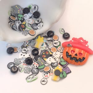 Wholesale Polymer Clay Sprinkles Halloween Slime Materials Small Bag