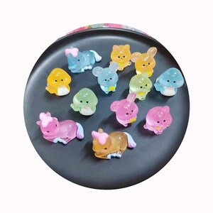 Mini 12 Sternzeichen Tiere Maus Kuh Tiger Kaninchen Landschaft Dekoration Gartenarbeit Harz Ornamente Handwerk Wohnkultur Geburtstagsgeschenk