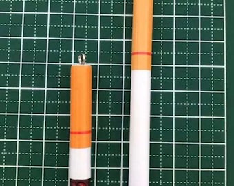 Creative Resin Cigarette End Earring Charms Pendant for DIY Jewelry Fashion Earrings Findings Necklace Charm Accessories