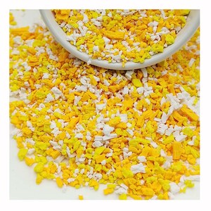 Simulation Kokosnuss Schokoladenchip Polymer Clay Streusel zum Basteln DIY Candy Fake Cake Dessert Schlamm Dekoration Spielzeug für Kinder