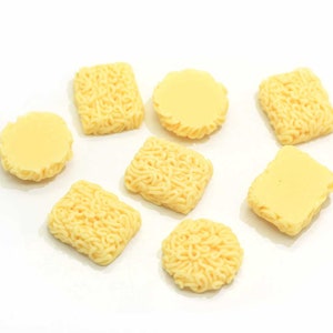 50/100 piezas de cabujones de ramen instantáneos Yiwu de China, surtidos, para casa de muñecas, para comida, accesorios de slime