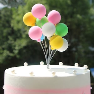 Decorazione per matrimonio, palloncino colorato, cake topper, baby shower, compleanno, cake topper, bandiere, decorazione, accessorio per feste