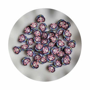 Großhandel 3 Styles Prinzessin Character Polymer Clay Streuen für Nail Art Faux Craft
