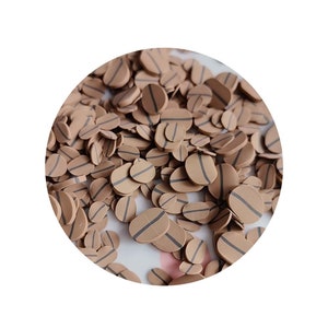 Tranche de 5 mm, 10 mm de pâte à café en grains de café personnalisée, saupoudrer